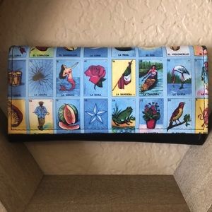 Lotería  leather wallet